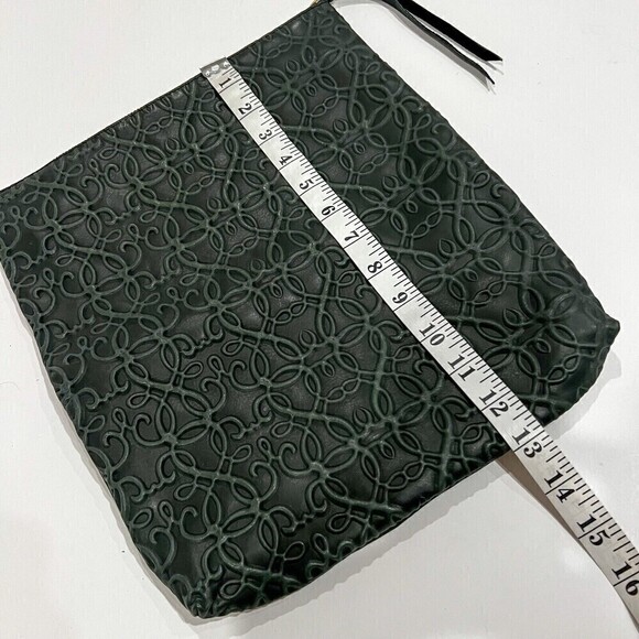 Alex And Ani Gabriel Fold Over Clutch In Hunter Green (olive) - Picture 4 of 8